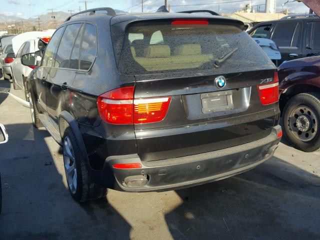 5UXFE83528L163971 - 2008 BMW X5 4.8I BLACK photo 3