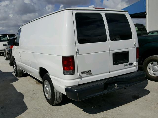 1FTNE1EW7BDA45054 - 2011 FORD ECONOLINE WHITE photo 3