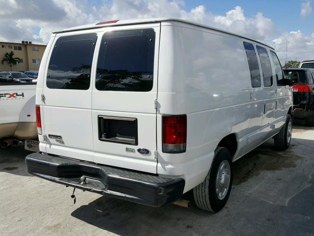 1FTNE1EW7BDA45054 - 2011 FORD ECONOLINE WHITE photo 4