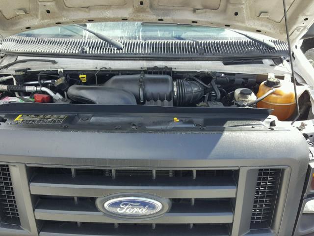 1FTNE1EW7BDA45054 - 2011 FORD ECONOLINE WHITE photo 7