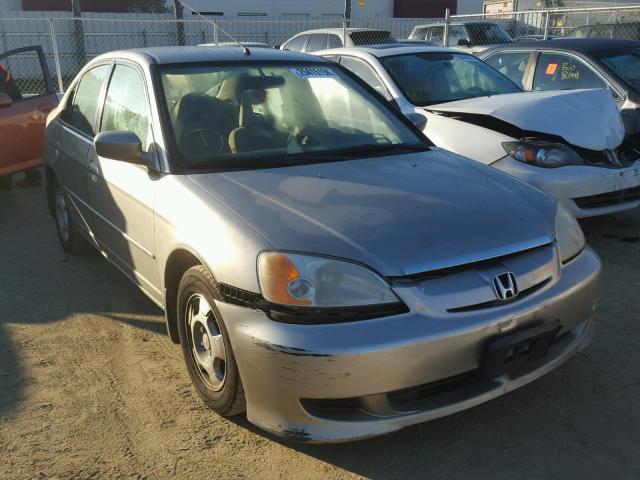 JHMES95693S028775 - 2003 HONDA CIVIC HYBR BEIGE photo 1