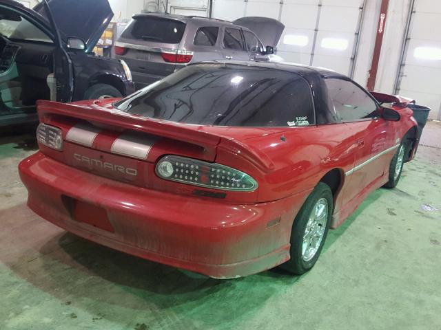 2G1FP22G322154546 - 2002 CHEVROLET CAMARO Z28 RED photo 4