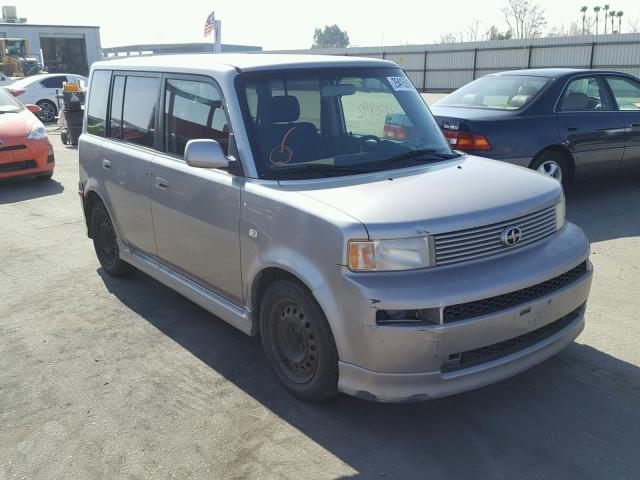 JTLKT324764078685 - 2006 TOYOTA SCION XB GRAY photo 1