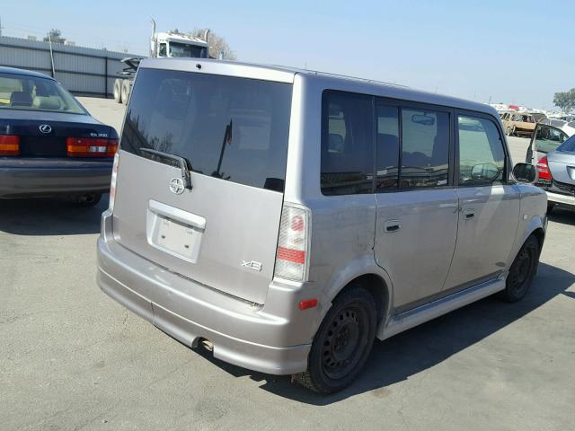 JTLKT324764078685 - 2006 TOYOTA SCION XB 灰色 照片 4