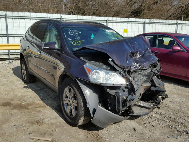 1GNLRFED7AS113572 - 2010 CHEVROLET TRAVERSE L MAROON photo 1