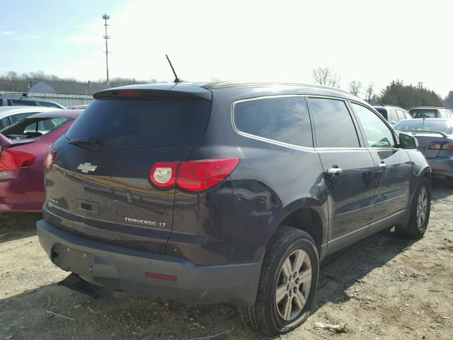 1GNLRFED7AS113572 - 2010 CHEVROLET TRAVERSE L MAROON photo 4