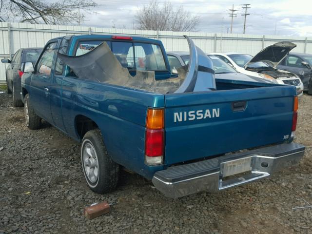 1N6SD16S4VC363741 - 1997 NISSAN TRUCK KING GREEN photo 3