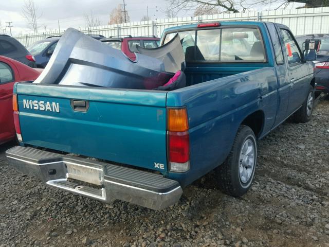 1N6SD16S4VC363741 - 1997 NISSAN TRUCK KING GREEN photo 4