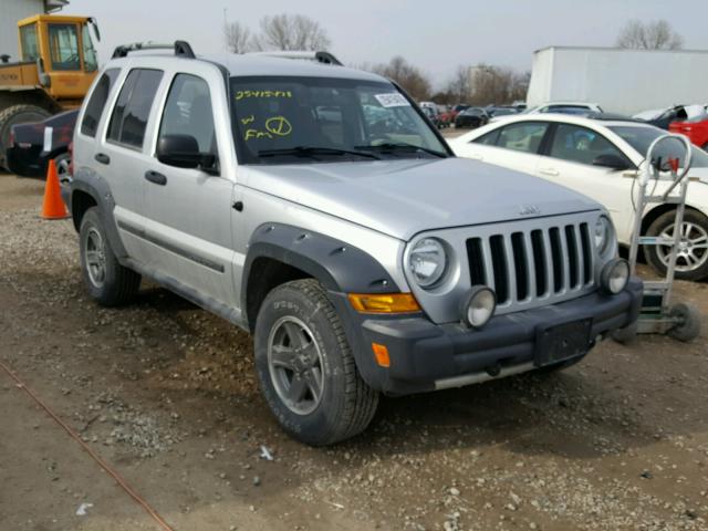 1J4GL38KX5W519875 - 2005 JEEP LIBERTY RE SILVER photo 1