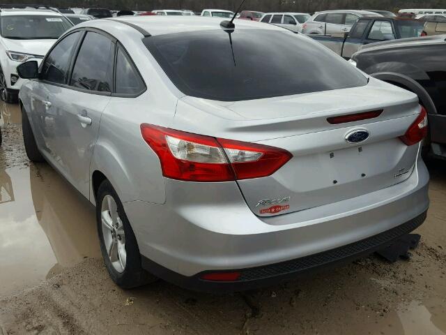 1FADP3F29EL168366 - 2014 FORD FOCUS SE SILVER photo 3