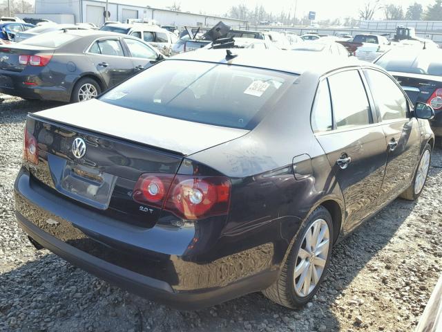 3VWRA7AJ4AM057267 - 2010 VOLKSWAGEN JETTA WOLF BLACK photo 4