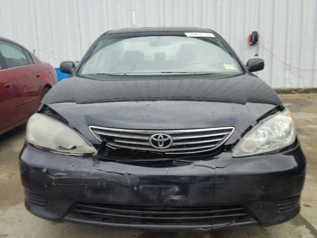 4T1BF32K56U114824 - 2006 TOYOTA CAMRY LE BLACK photo 9