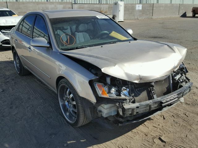 5NPET46F88H400855 - 2008 HYUNDAI SONATA GLS GOLD photo 1