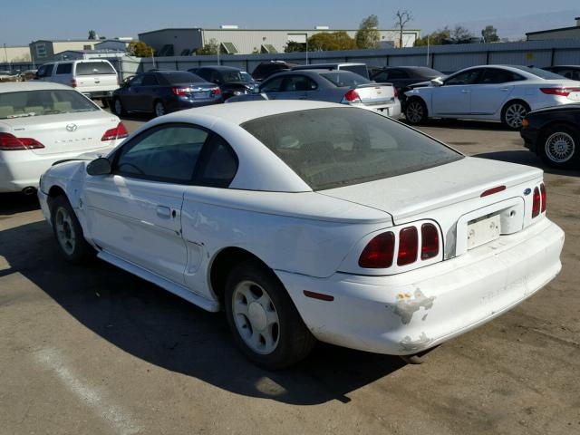 1FAFP4042WF128560 - 1998 FORD MUSTANG WHITE photo 3