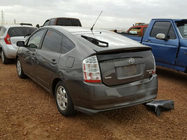 JTDKB20UX73239890 - 2007 TOYOTA PRIUS GRAY photo 3