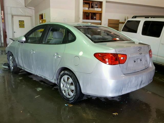 KMHDU46D78U576112 - 2008 HYUNDAI ELANTRA GL GRAY photo 3