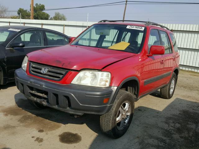 JHLRD186XXC031553 - 1999 HONDA CR-V EX RED photo 2