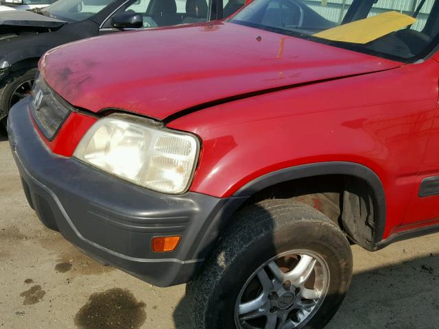 JHLRD186XXC031553 - 1999 HONDA CR-V EX RED photo 9