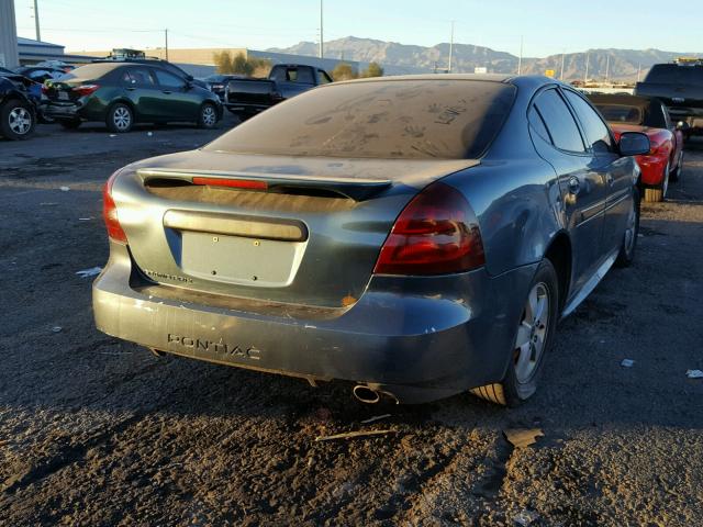 2G2WP552261137438 - 2006 PONTIAC GRAND PRIX GREEN photo 4