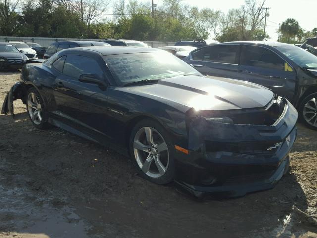 2G1FT1EWXC9144601 - 2012 CHEVROLET CAMARO 2SS BLACK photo 1