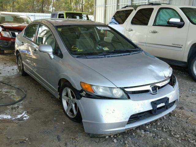 1HGFA15866L028423 - 2006 HONDA CIVIC EX ვერცხლისფერი ფოტო 1