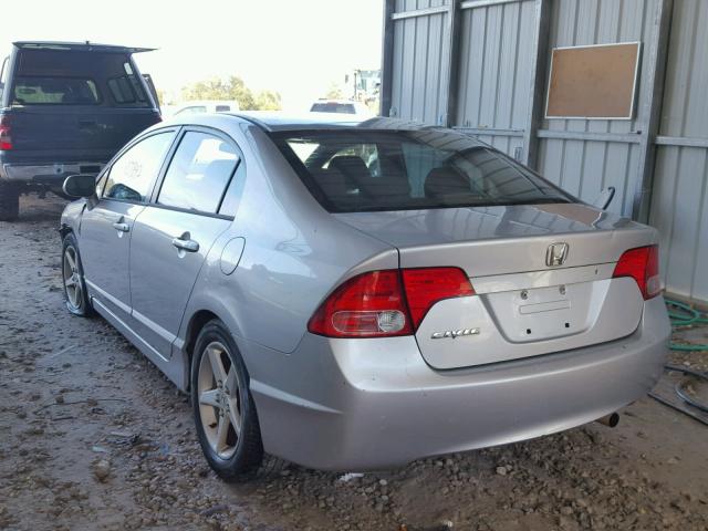 1HGFA15866L028423 - 2006 HONDA CIVIC EX ვერცხლისფერი ფოტო 3