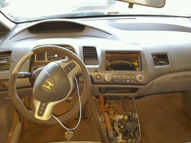 1HGFA15866L028423 - 2006 HONDA CIVIC EX ვერცხლისფერი ფოტო 9