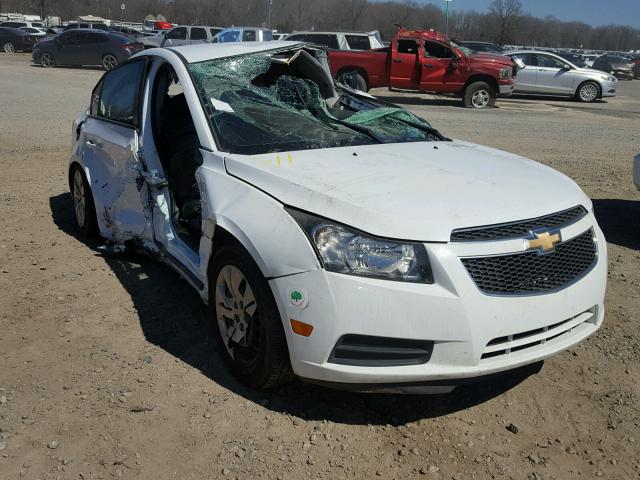 1G1PA5SHXD7181190 - 2013 CHEVROLET CRUZE LS WHITE photo 1