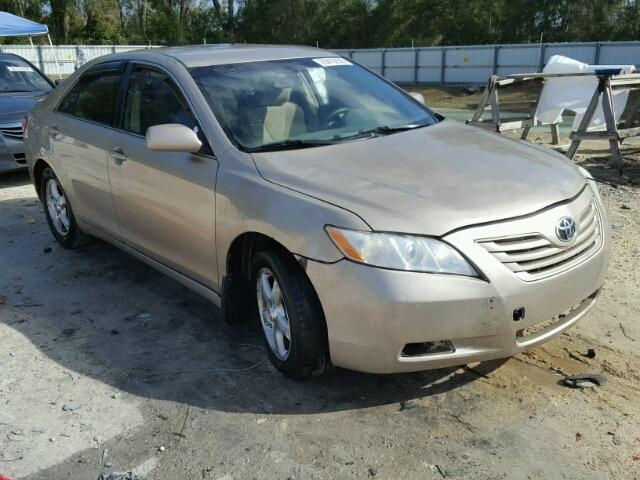 4T1BE46K17U518935 - 2007 TOYOTA CAMRY NEW GOLD photo 1