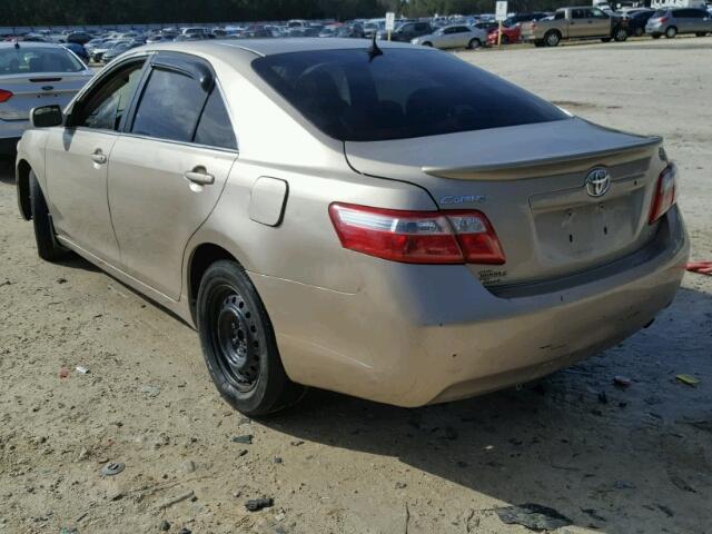 4T1BE46K17U518935 - 2007 TOYOTA CAMRY NEW GOLD photo 3