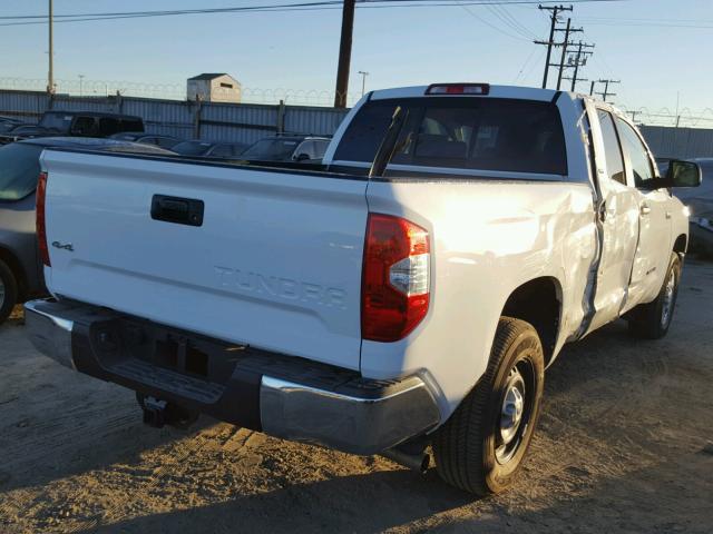 5TFUY5F16FX485378 - 2015 TOYOTA TUNDRA DOU WHITE photo 4