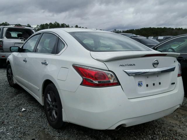 1N4AL3AP0FN915263 - 2015 NISSAN ALTIMA 2.5 WHITE photo 3