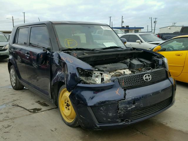 JTLKE50E681050320 - 2008 SCION XB BLUE photo 1