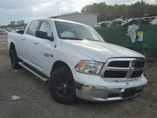 1C6RR7TT3HS534256 - 2017 RAM 1500 SLT WHITE photo 1