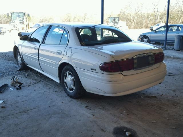 1G4HP54K0Y4203610 - 2000 BUICK LESABRE CU WHITE photo 3