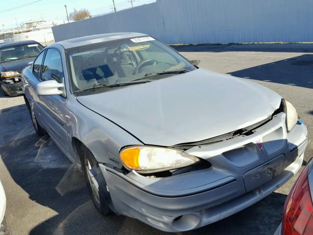 1G2NW12E0YM790122 - 2000 PONTIAC GRAND AM G SILVER photo 1