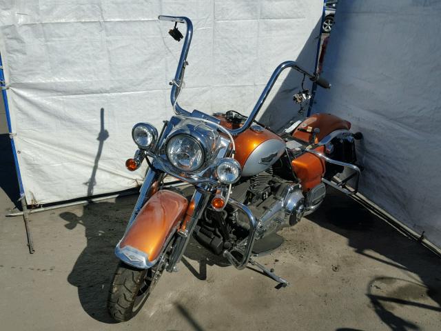 1HD1FBM11EB660771 - 2014 HARLEY-DAVIDSON FLHR ROAD ORANGE photo 2