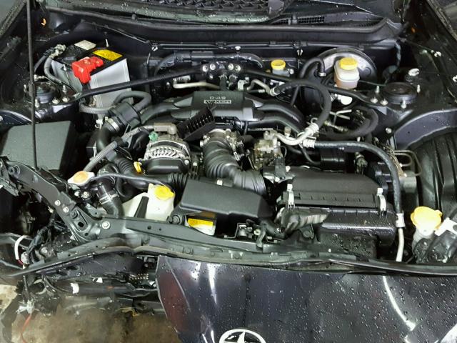 JF1ZNAA11F9710086 - 2015 TOYOTA SCION FR-S შავი ფოტო 7