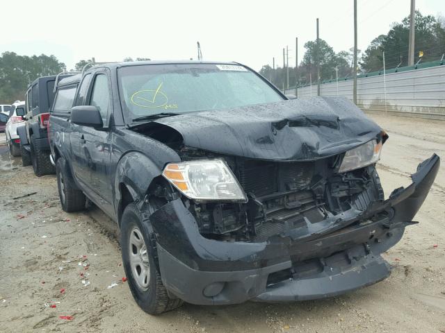 1N6BD0CT0DN731875 - 2013 NISSAN FRONTIER S BLACK photo 1