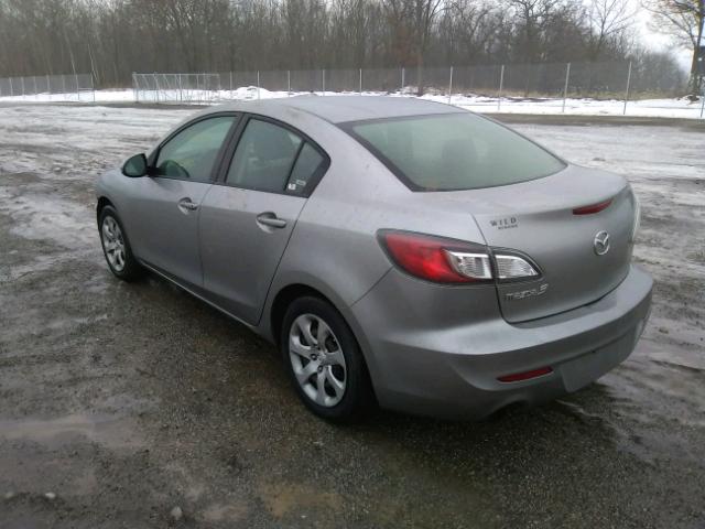 JM1BL1UF2C1575686 - 2012 MAZDA 3 I SILVER photo 3