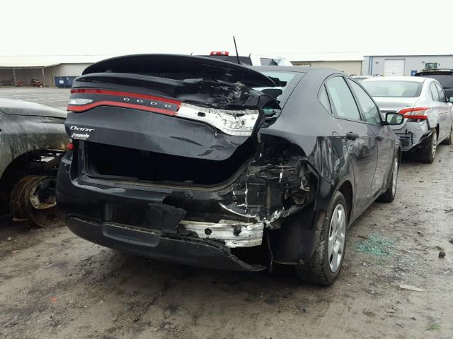 1C3CDFAA0DD295700 - 2013 DODGE DART SE BLACK photo 4