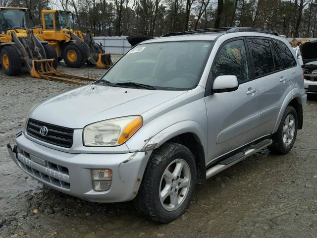 JTEHH20V320173562 - 2002 TOYOTA RAV4 SILVER photo 2