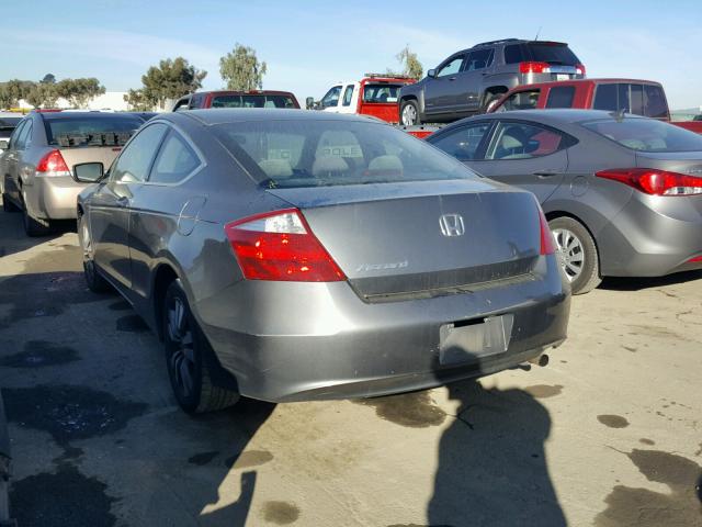 1HGCS12348A014558 - 2008 HONDA ACCORD LX- CHARCOAL photo 3