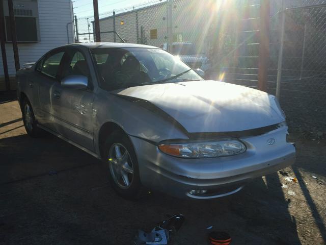 1G3NL52E01C153075 - 2001 OLDSMOBILE ALERO GL SILVER photo 1