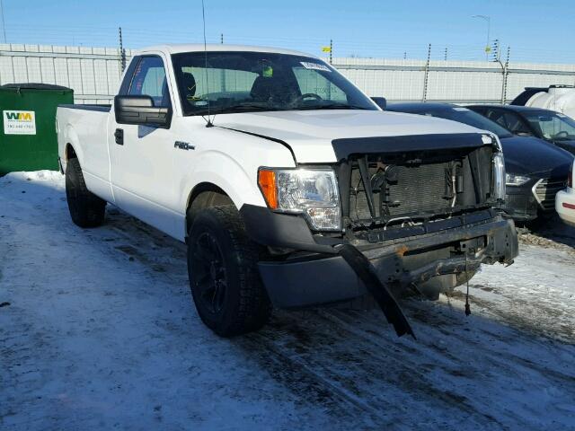 1FTMF1CW0AKE06419 - 2010 FORD F150 WHITE photo 1