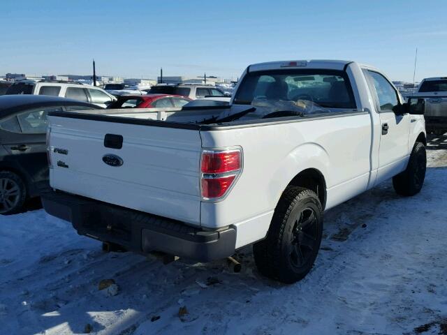 1FTMF1CW0AKE06419 - 2010 FORD F150 WHITE photo 4