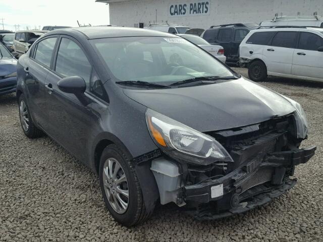 KNADM4A37F6504179 - 2015 KIA RIO LX Սև լուսանկար 1