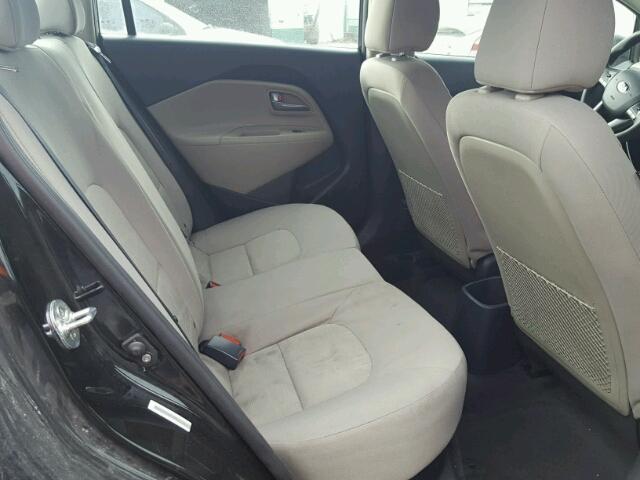 KNADM4A37F6504179 - 2015 KIA RIO LX Սև լուսանկար 6