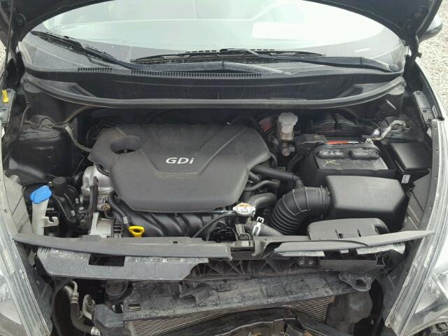 KNADM4A37F6504179 - 2015 KIA RIO LX Սև լուսանկար 7