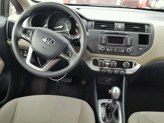 KNADM4A37F6504179 - 2015 KIA RIO LX Սև լուսանկար 9